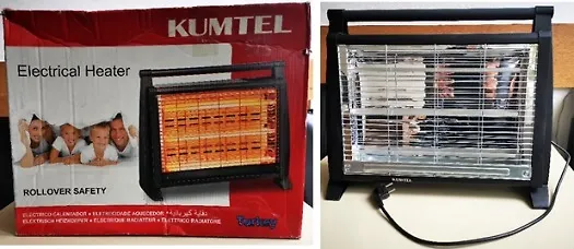 Električna kvarcna grijalica KUMTEL tip LX-2832