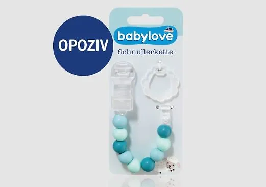 Babylove silikonski lančić za cuclu 