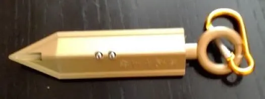 Laserski pokazivač - privjesak raketa