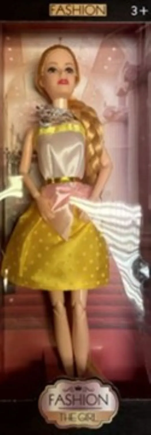 Dječija igračka lutka „THE FASHION GIRL“ Beautiful girl No.881 „Lutka Trendy“ 33 cm
