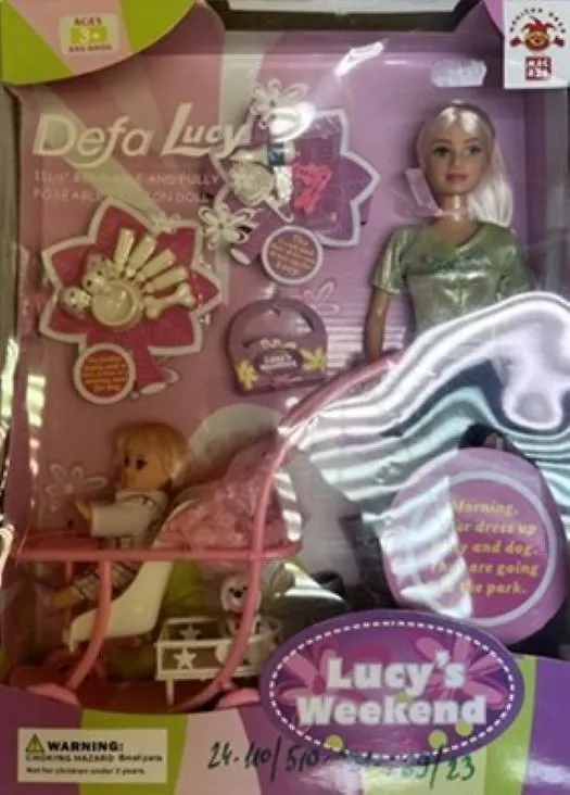 „Defa Lucy Lucys weekend“ defa lutka s kolicima, bebom i ljubimcem