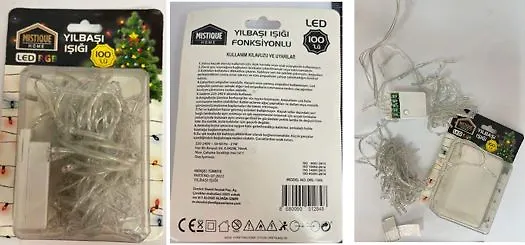 Svjetlosni lanac Yilbasi Isigi