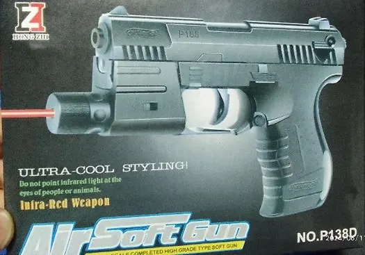 Laserska igračka pištolj AIR SOFT GUN