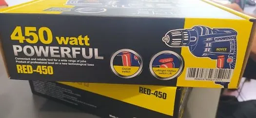 Ručna električna bušilica RED-450