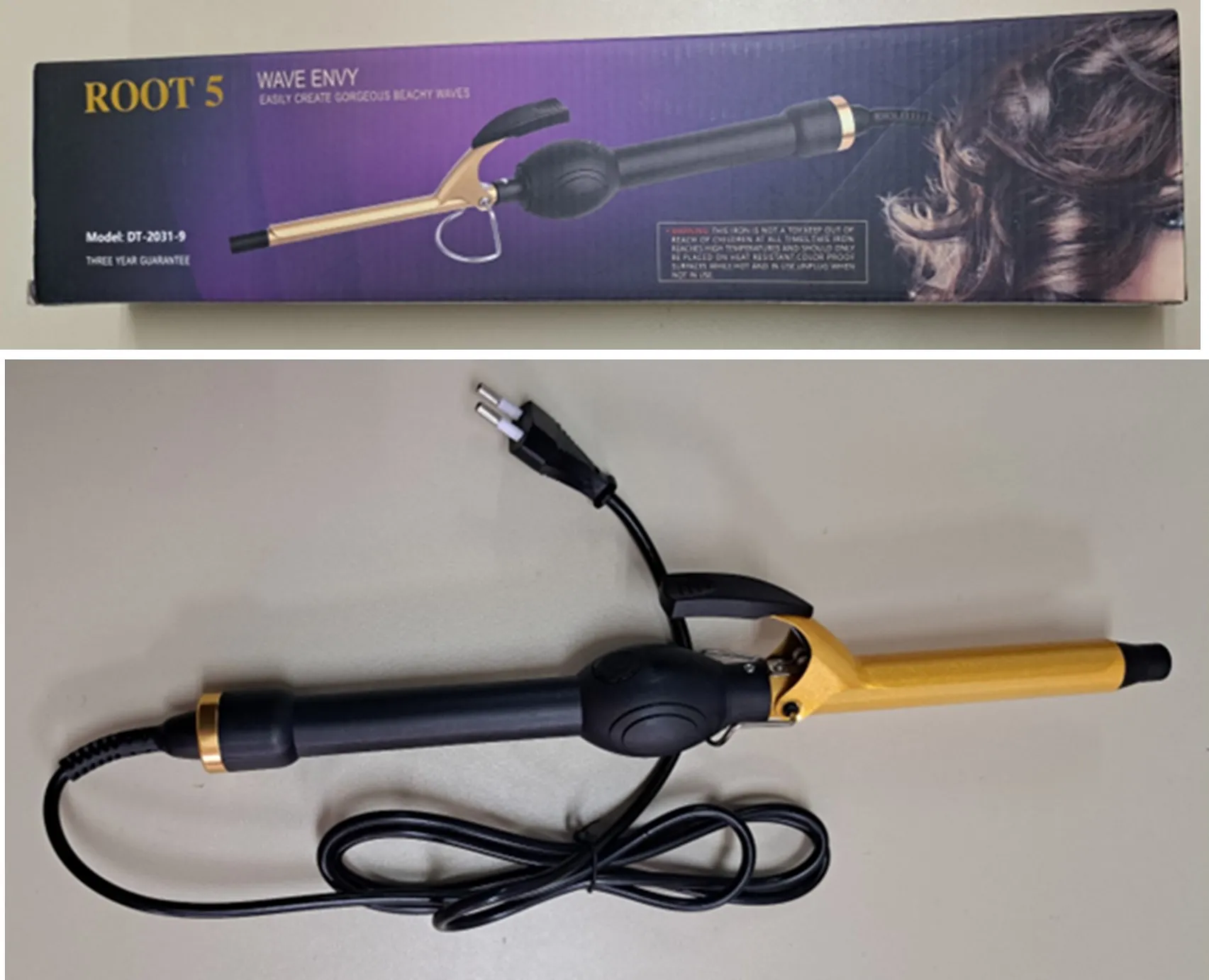 Uvijač za kosu, Root 5 tip DT-2031-9