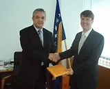 Ministar Vrankić primio u oproštajni posjet regionalnog direktora KfW-a dr.Mildnera 