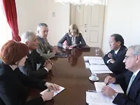 Chairman of the Council of Ministers talks with WB Officials in Budva