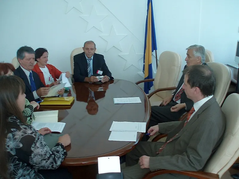 Chairman Špirić receives Representatives of the Association of Families of Missing Persons Regional Coordination Committee 