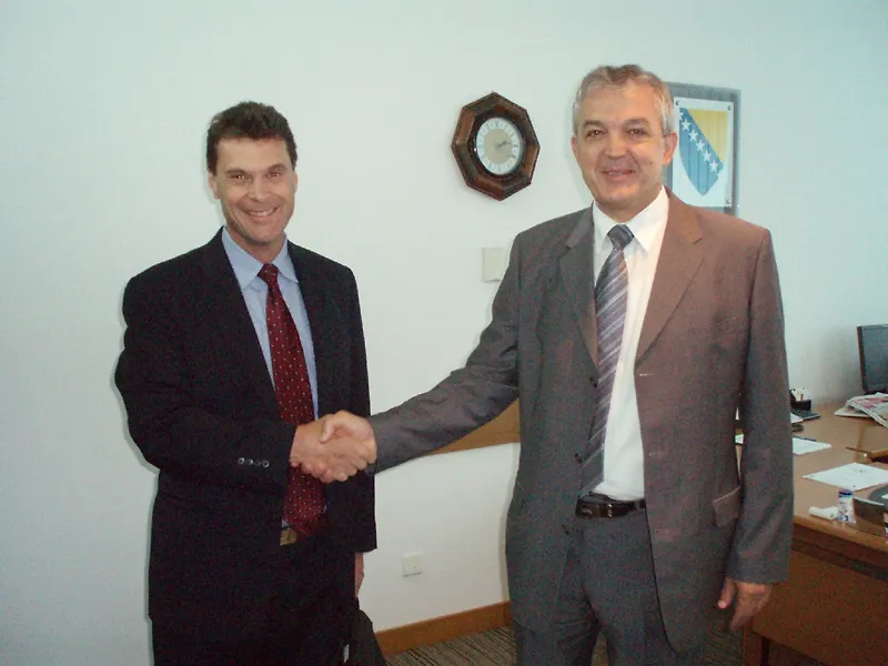 Министар Вранкић разговарао са  Мисијом Свјетске банке о Матрици политика  за  потпору прорачунима у БиХ 