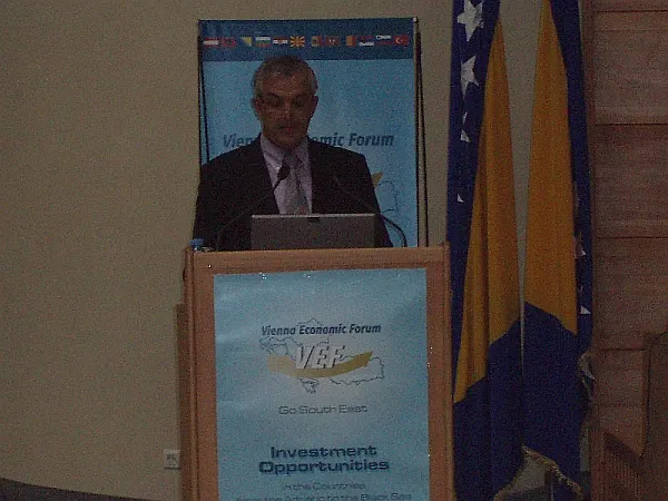 Govor zamjenika predsjedavajućeg Vijeća ministara i ministra finansija i trezora BiH Dragana Vrankića na Bečkom ekonomskom...