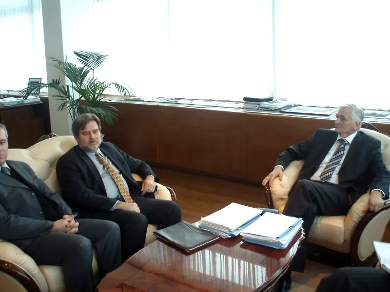 Chairman Špirić Receives Ambassador English