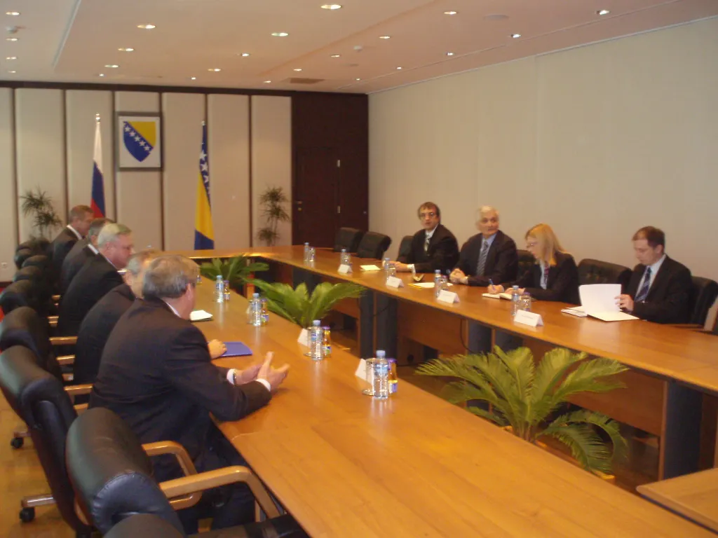 Chairman Špirić Talks with Minister of Foreign Affairs 

of Russian Federation Sergey Lavrov

