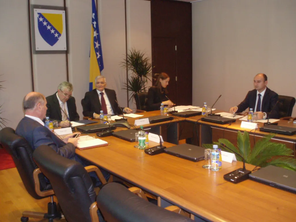 Predsjedatelj  Vijeća ministara BiH primio visokog predstavnika