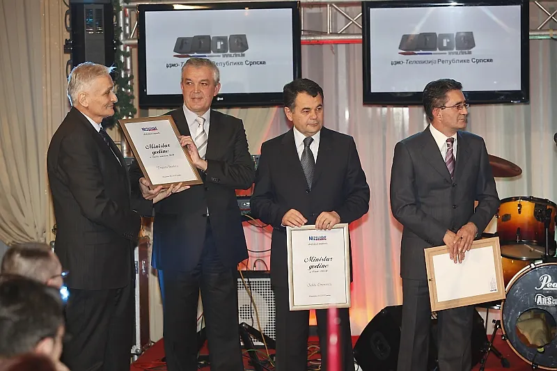 Čitaoci „Nezavisnih novina“ izabrali ministra finansija i trezora Dragana Vrankića za najboljeg ministra u BiH