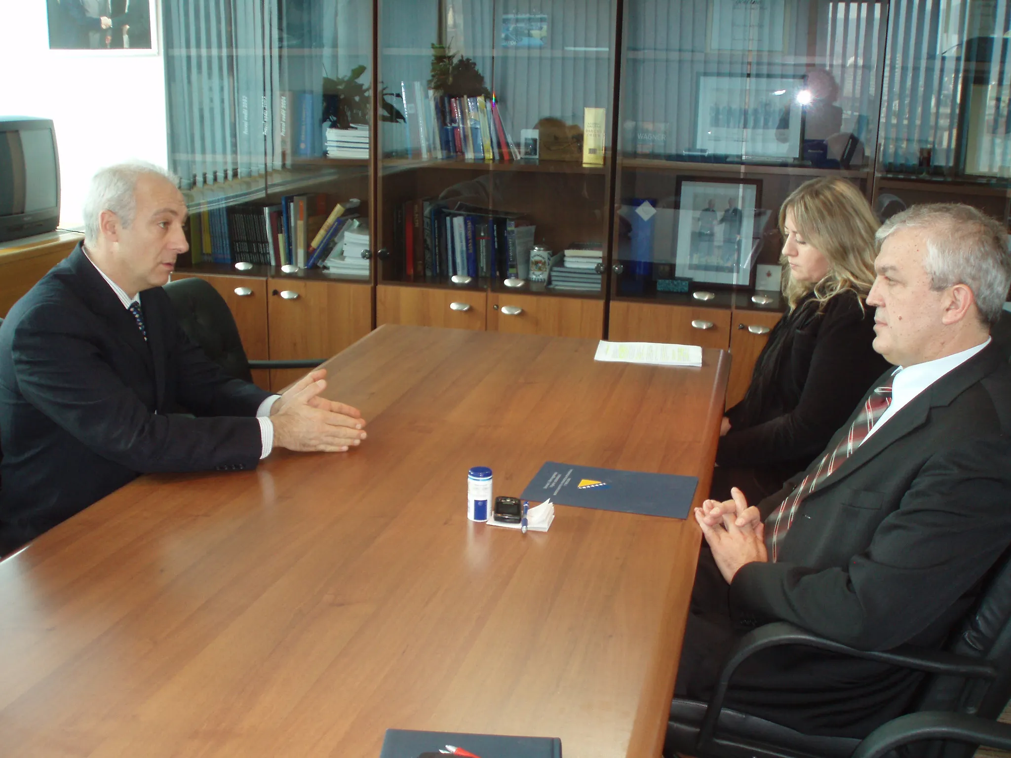 Министар   Вранкић разговарао са шефом Канцеларије Свјетске банке у БиХ  Мантованелијем