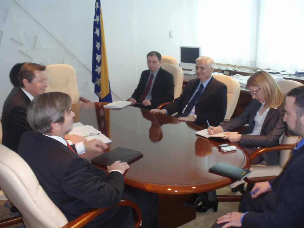 Predsjedavajući Vijeća ministara primio kongresmena Pomeroja