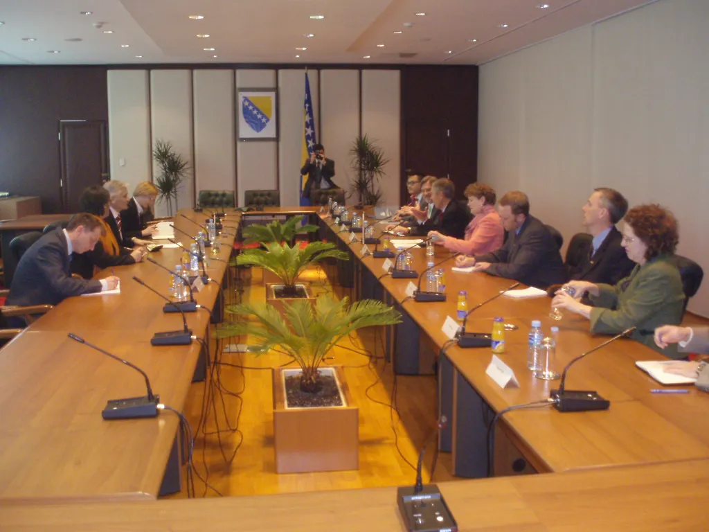 Predsjedavajući Vijeća ministara primio američke senatore 