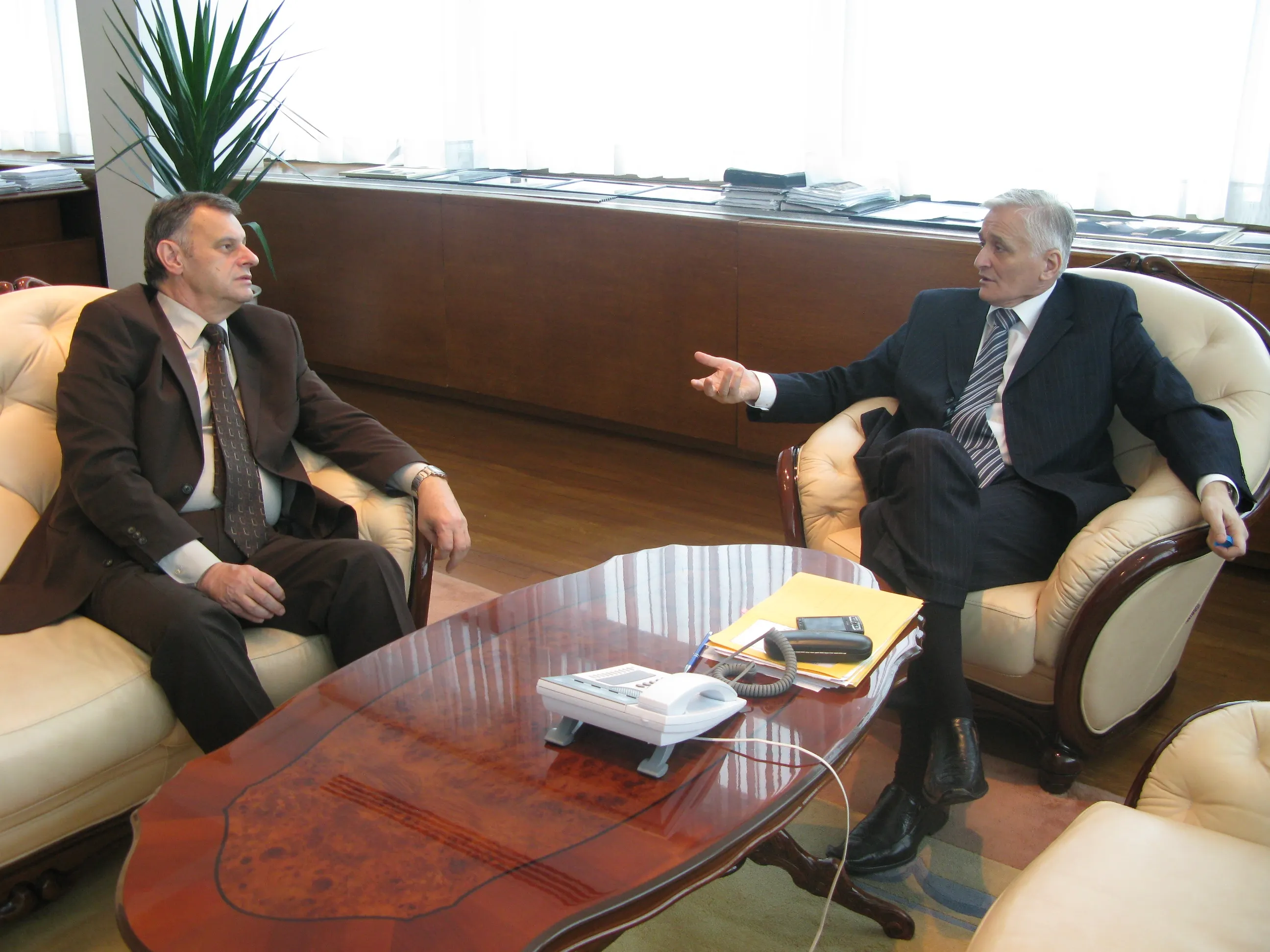 Predsjedavajući Vijeća ministara primio predsjednika VSTS-a