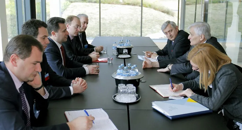 Predsjedatelj  Vijeća ministara razgovarao sa makedonskim premijerom