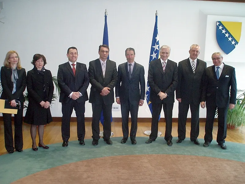 Sastanak Vijeća  ministara BiH sa generalnim tajnikom  NATO-a i Sjevernoatlantskim vijećem