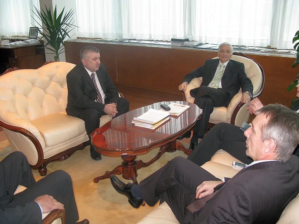 Predsjedatelj Vijeća ministara primio direktora i zamjenike direktora Direkcije za koordinaciju policijskih tijela u BiH 