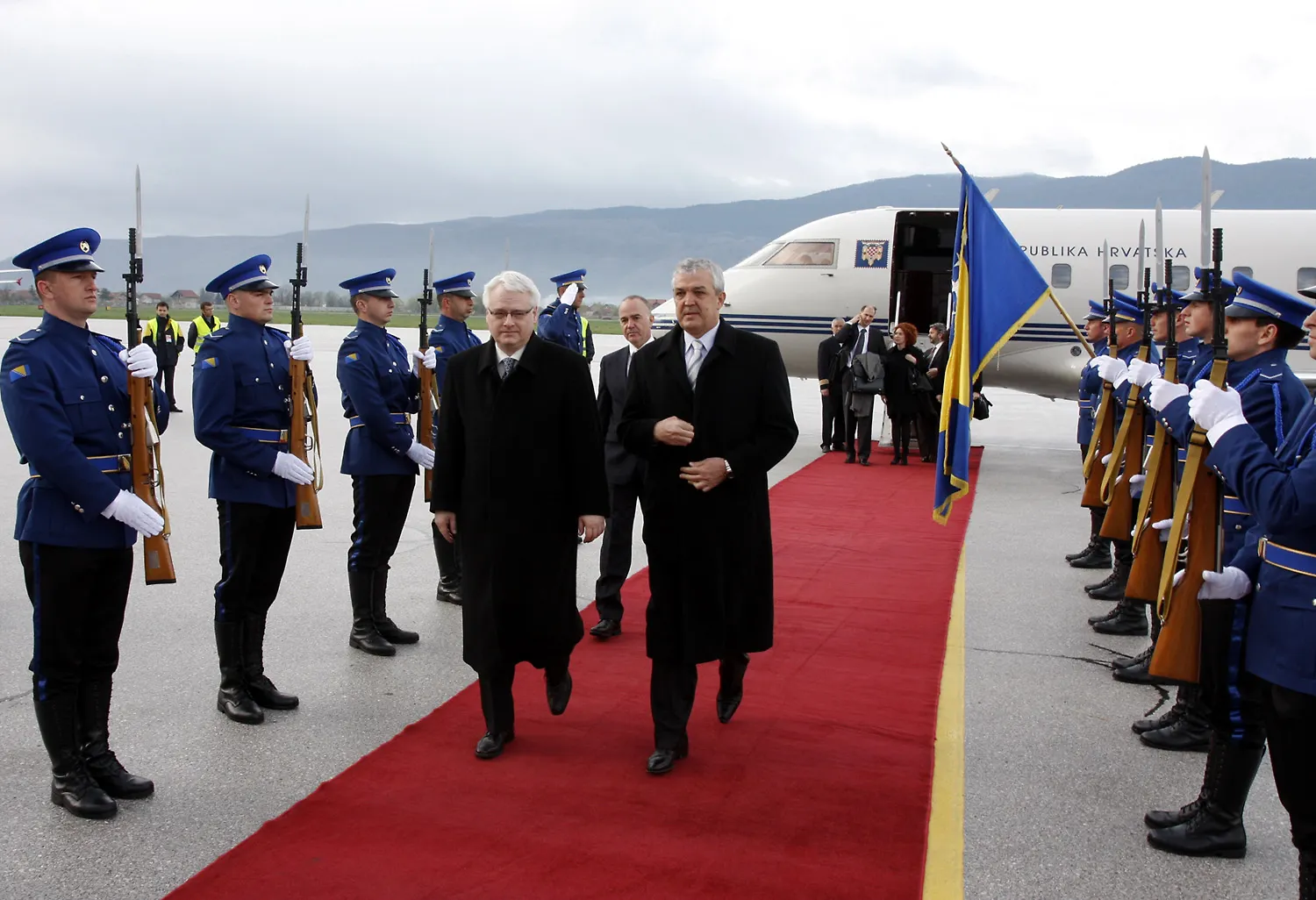 Ministar    Vrankić domaćin službenom ručku  u čast predsjednika Ive Josipovića