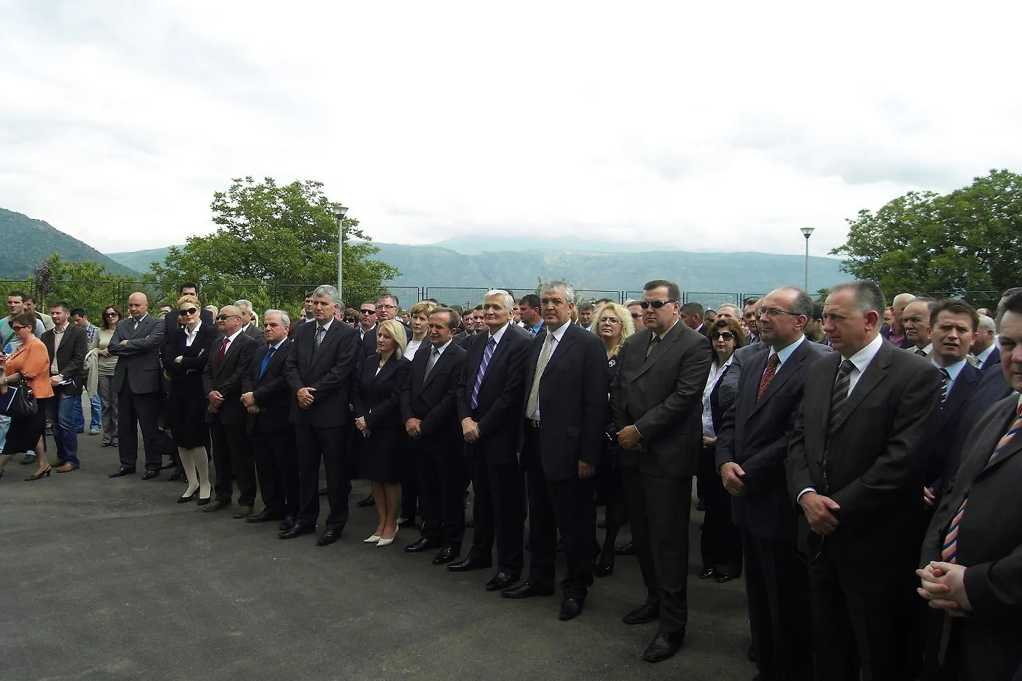 Министар Вранкић на  свечаности пуштања у пробни рад ХЕ „Мостарско блато“