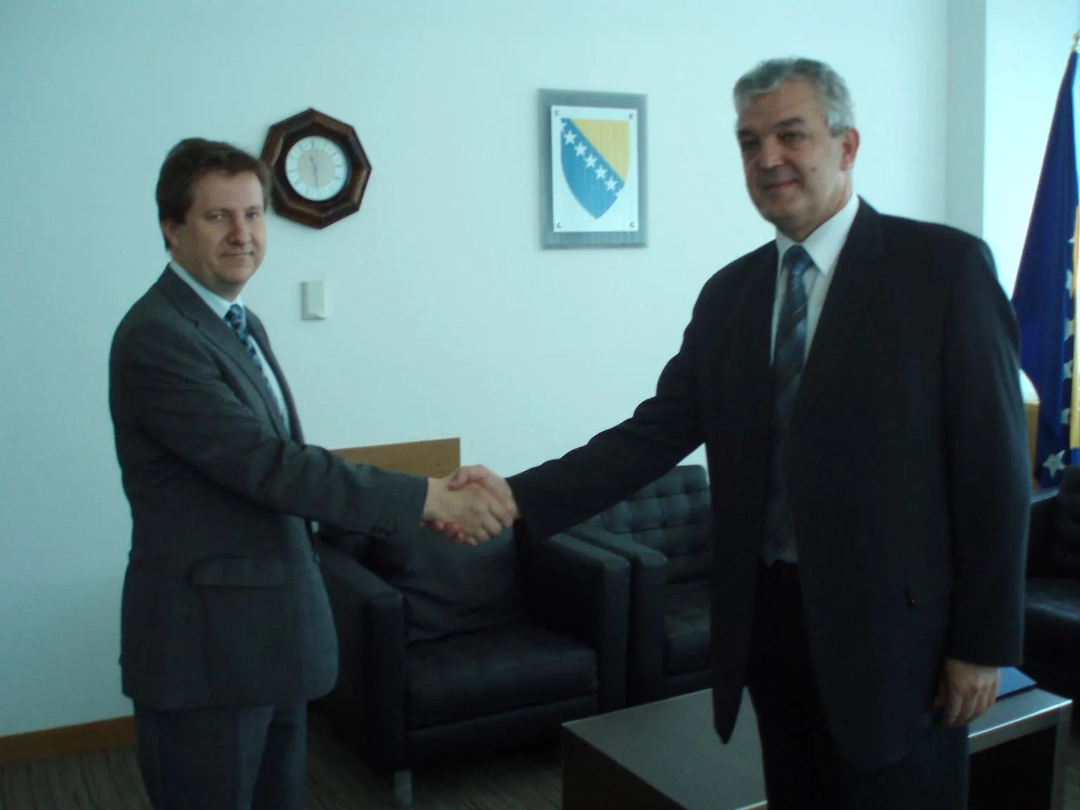 Ministar  Vrankić razgovarao s češkim ambasadorom u BiH Tomašom Szunyogom