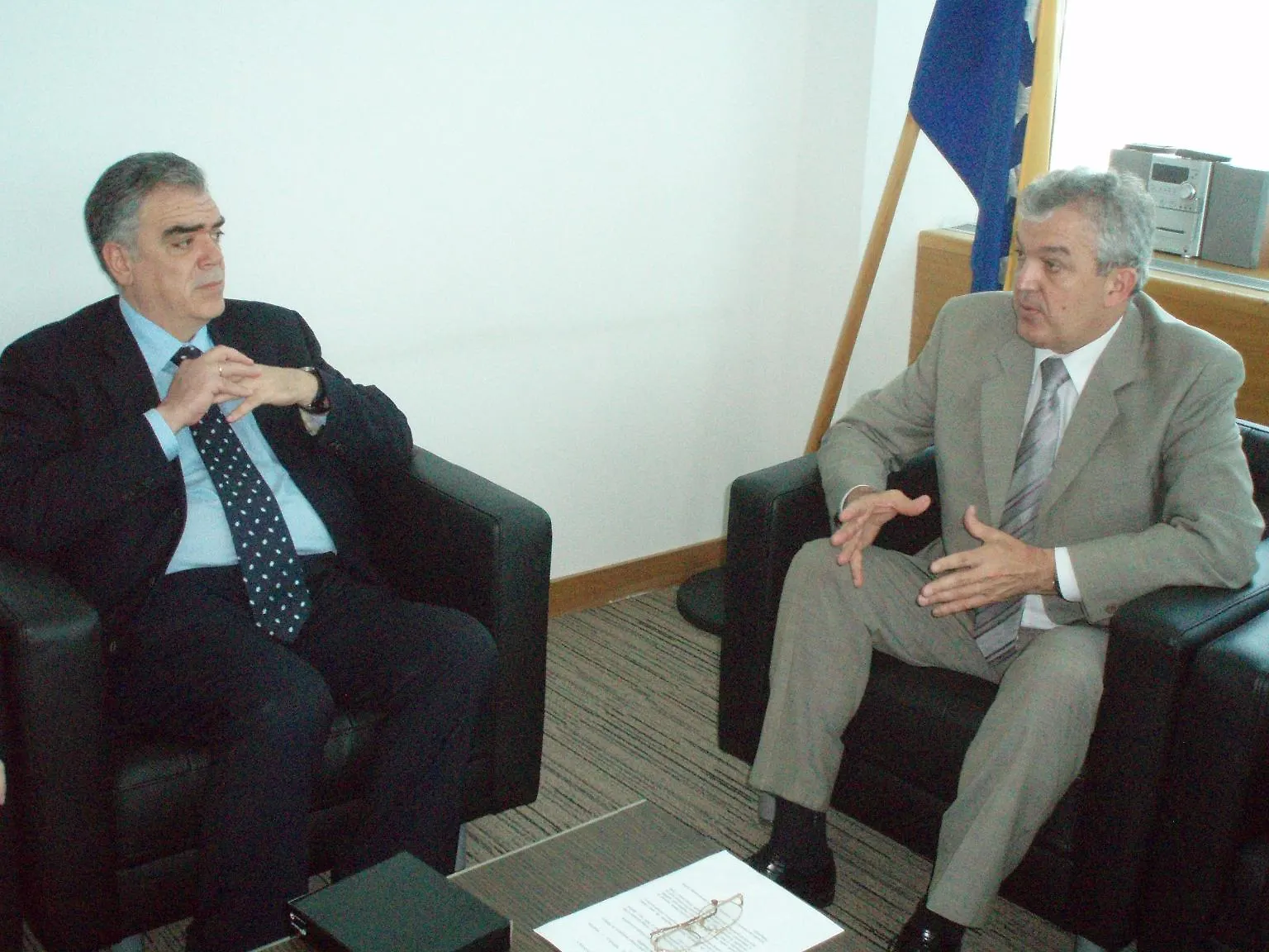 Ministar Vrankić primio u oproštajnu posjetu šefa Delegacije EU u BiH  Kourkoulasa