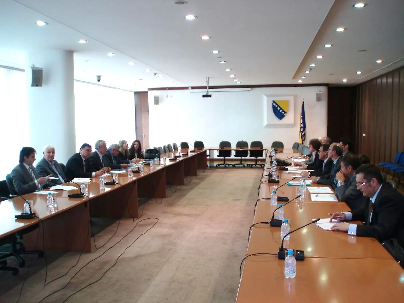 Ministri Vrankić, Alkalaj i Vidović s delegacijom direktora-članova UO EBRD-a