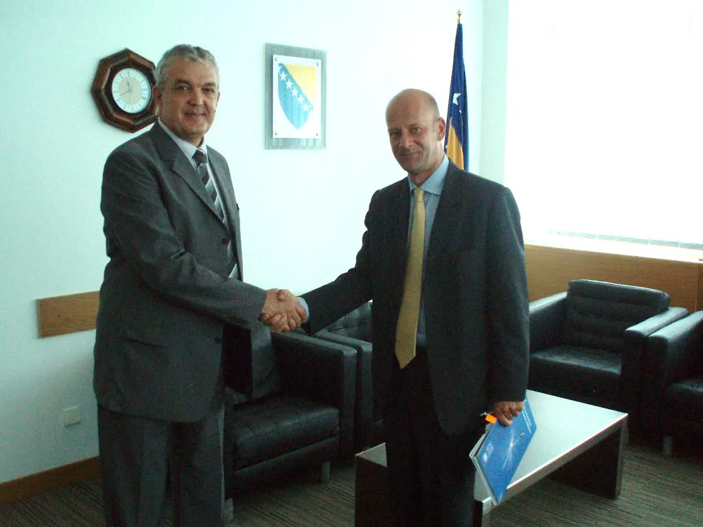 Ministar Vrankić  primio predstavnika UNDP-a  u BiH Yuria Afanasijeva