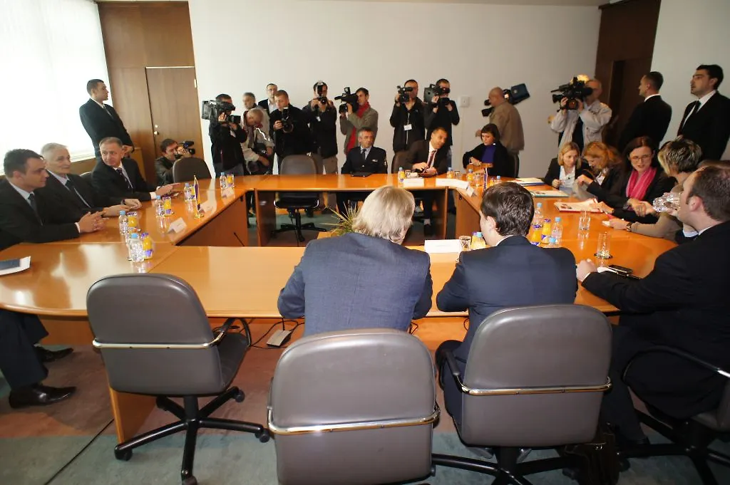 Predsjedavajući Vijeća  ministara BiH primio komesara EU za unutrašnje poslove