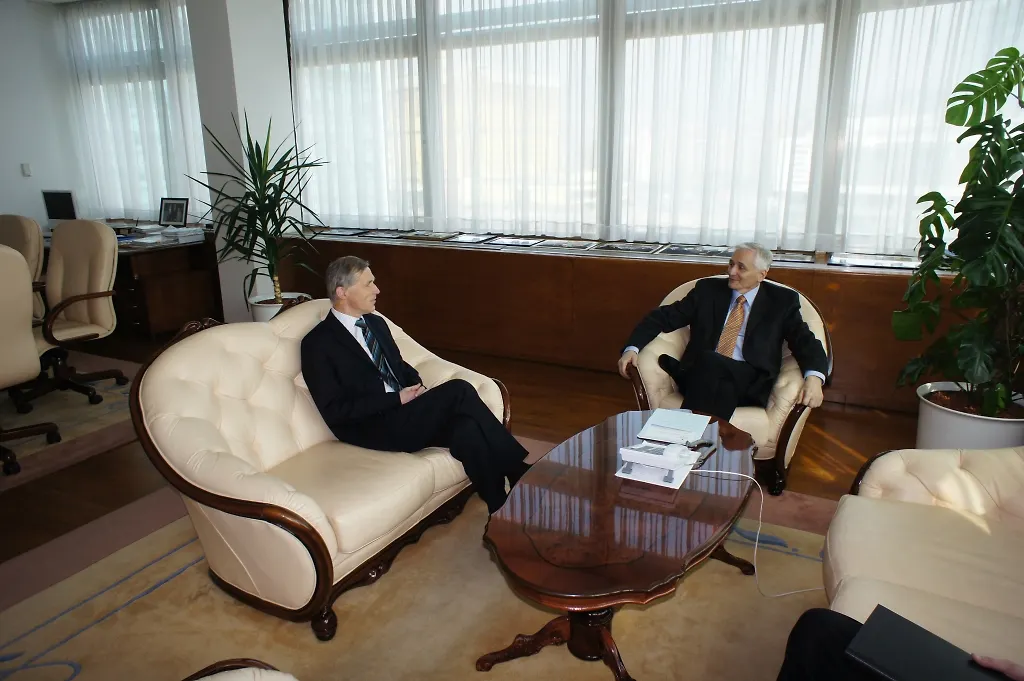 Chairman of the Council of Ministers Received Ambassador of Republic of Slovenia