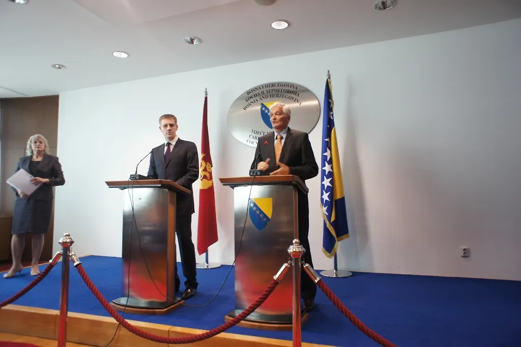 Predsjedatelj  VM BiH primio premijera Crne Gore