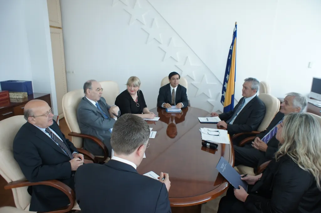 Predsjedatelj VM BiH primio guvernera Razvojne banke Vijeća Europe