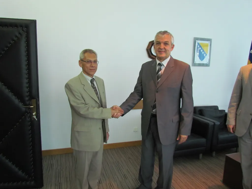 Vrankić Talks to with Russian Ambassador in B-H Botsan-Kharchenko