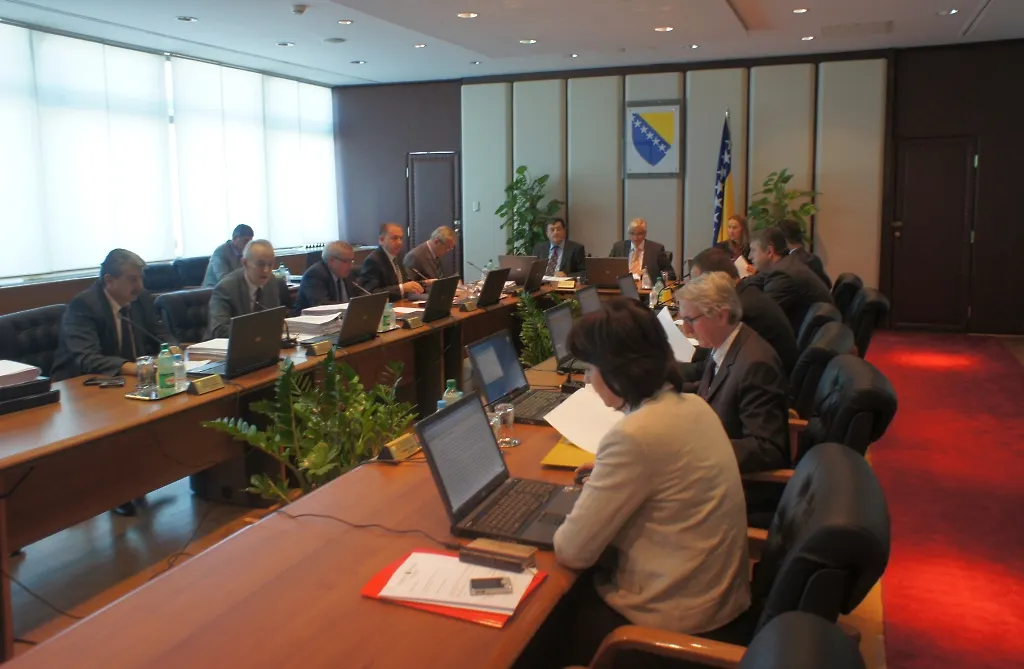 Council of Ministers of B-H Holds Its 156th Session