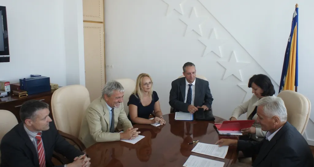 Chairman of CM of B-H Talks with Acting Chief of EU Delegation in B-H