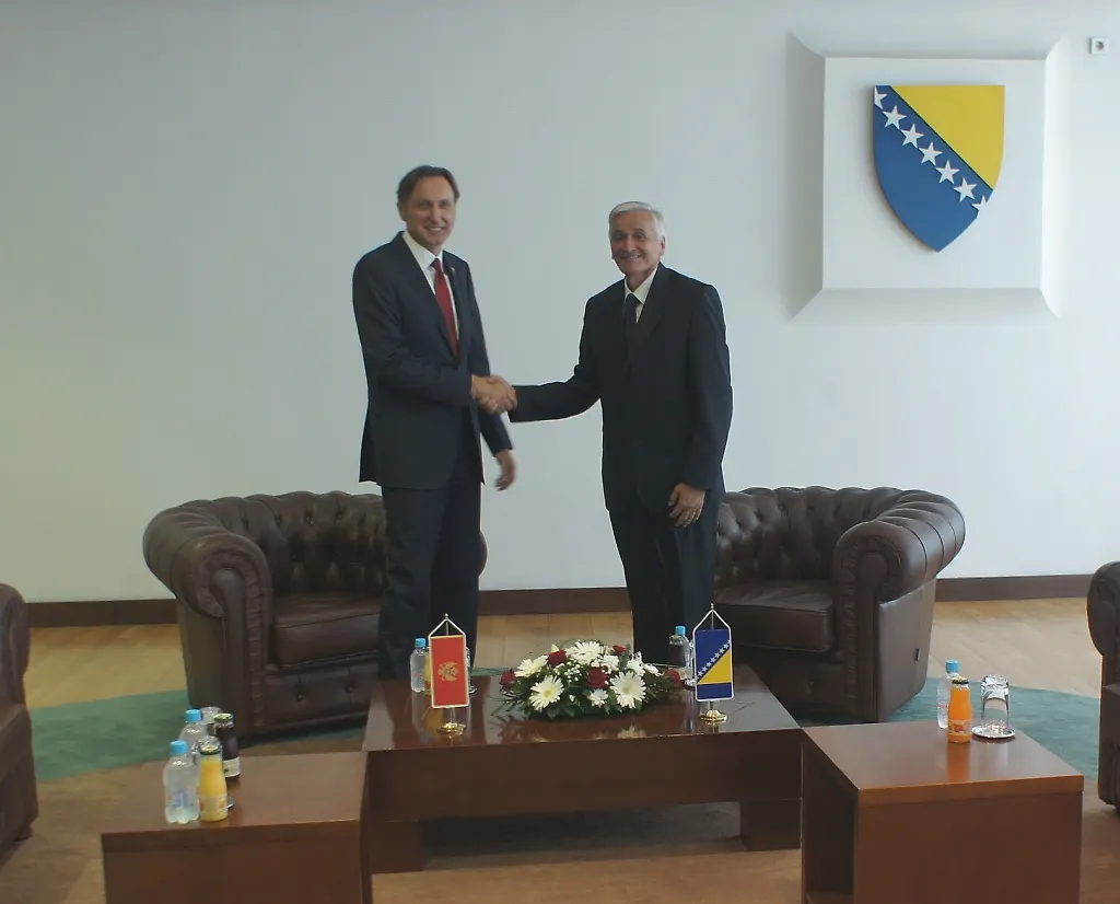 Chairman of CM of B-H Receives President of Montenegrin Assembly