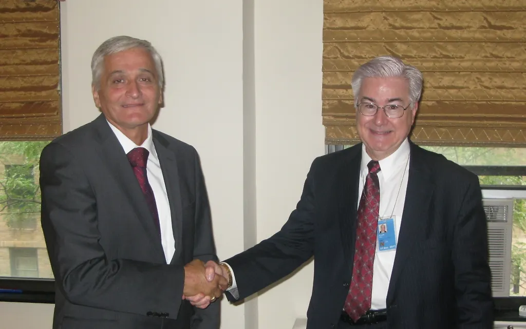 Chairman Špirić Talks with President of Christian Mission in UN Community