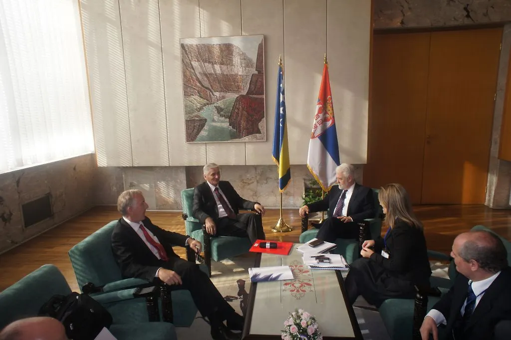 Predsjedavajući VM BiH s premijerom i predsjednicom Skupštine Srbije 