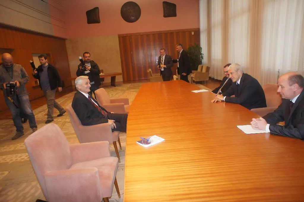 Chairman of Council of Ministers talks with President of Serbia