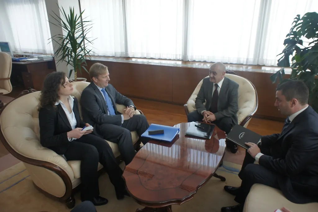 Meeting Of Chairman of Council of Ministers Vjekoslav Bevanda with
 EU Special Representative Peter Sorensen
