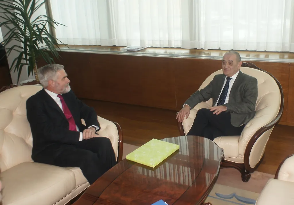 Chairman Bevanda Talks with Ambassador of Republic of Austria