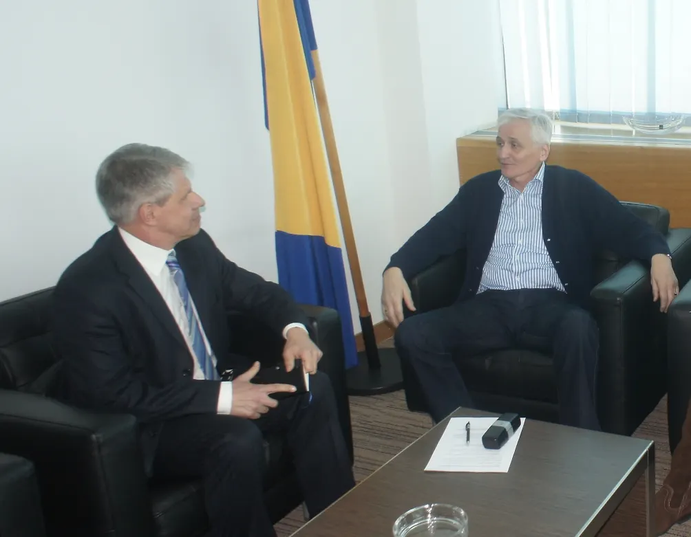 Minister of Finance and treasury of BIH Meets with IMF Representative