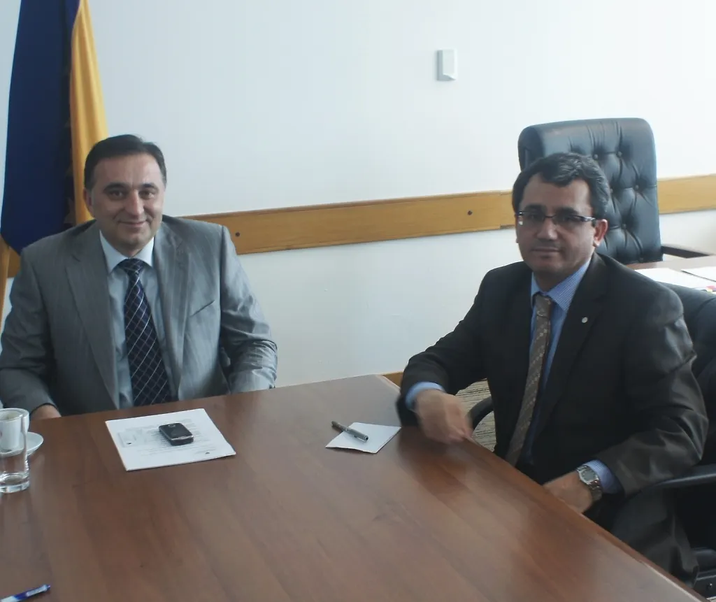 Minister Ljubić Talks with Turkish Ambassador in BIH