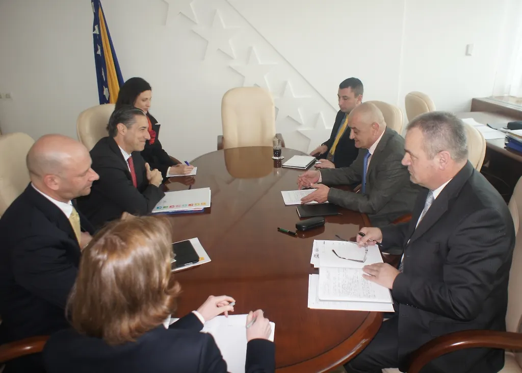 Chairman Bevanda Talks with Assistant UN Secretary General for Political Affairs