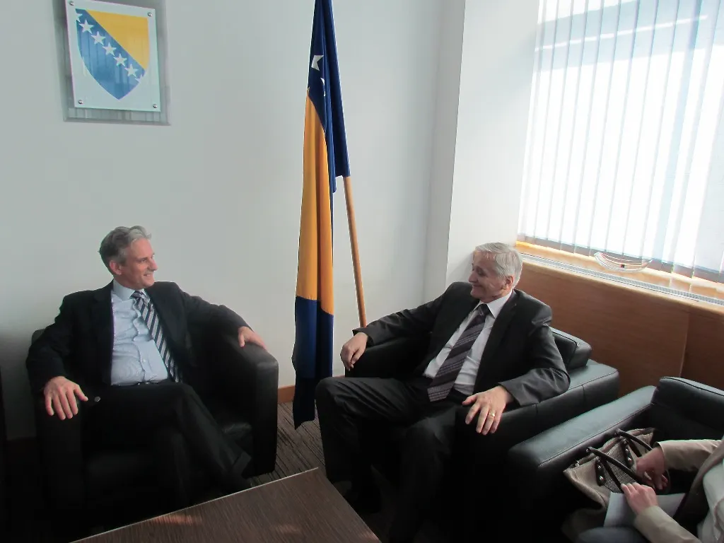 Minister Špirić Receives Italian Ambassador in BIH