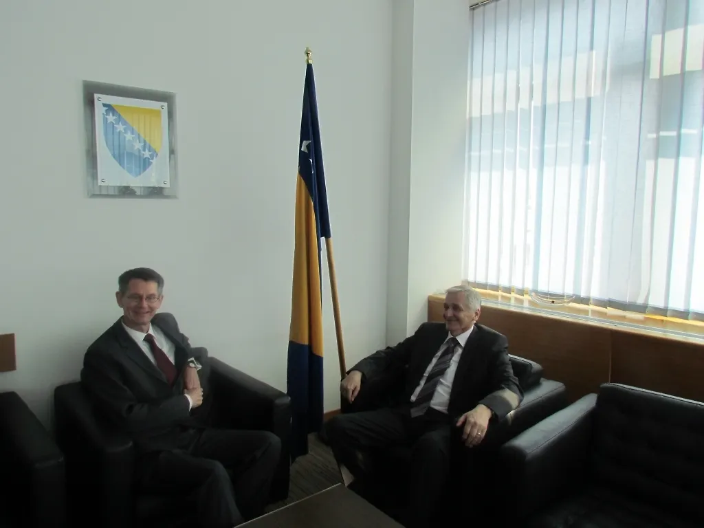 Министар Шпирић примио шефа Мисије ОЕБС-а у БиХ
