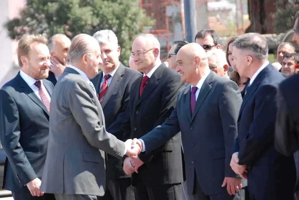 Chairman Bevanda at Solemn Ceremony of Welcome to Spanish King